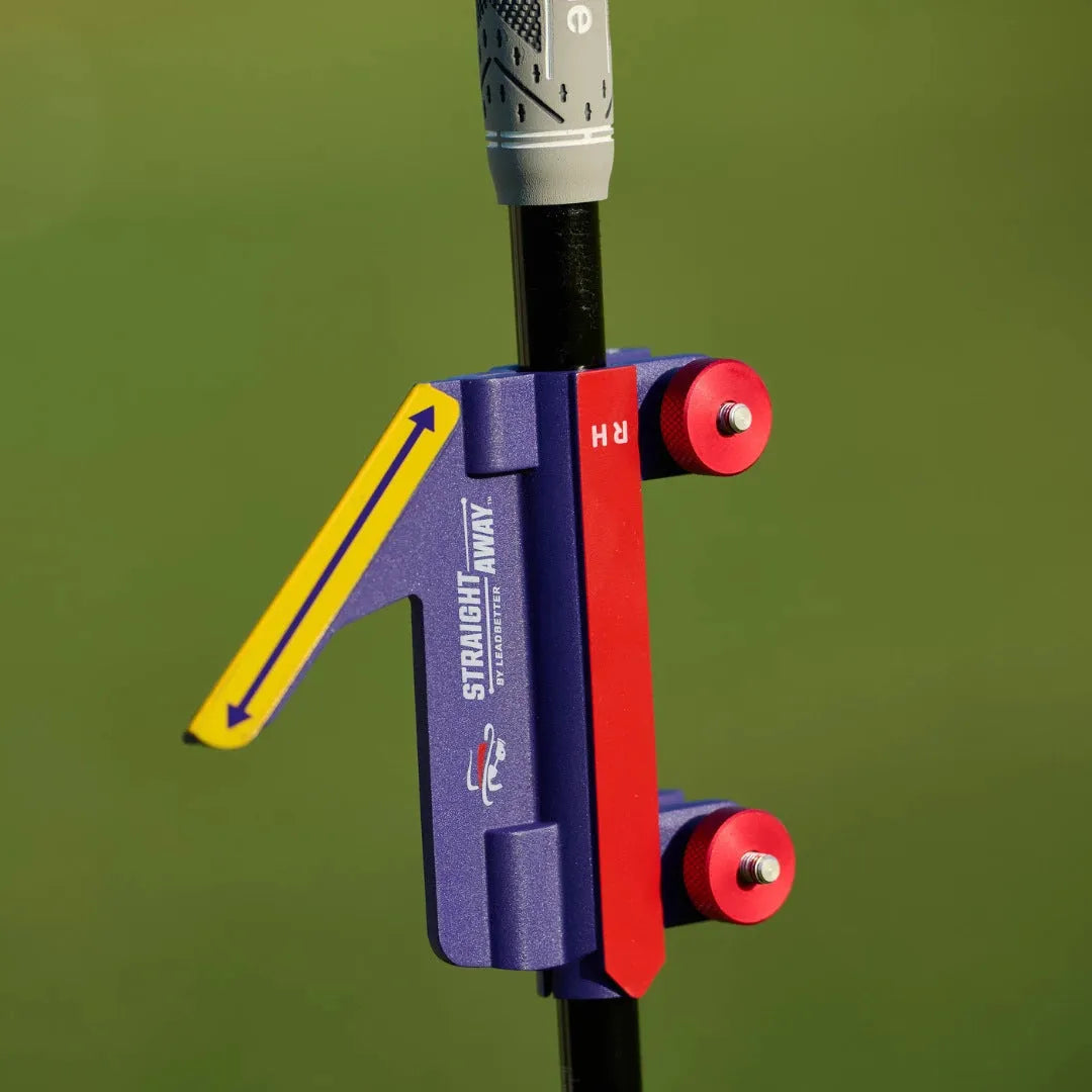 Plastic golf swing plane simulator training aid with alignment guide for swing mechanics