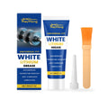 30g tube of white lithium automotive grease with brush and applicator nozzle