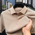 Loose fit cotton short sleeve pullover sweater in various colours with size chart