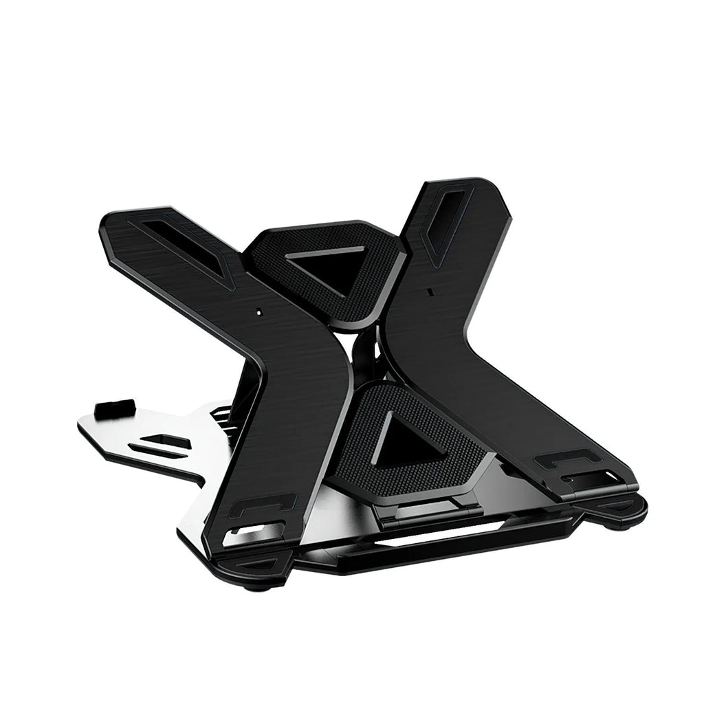 ABS plastic laptop cooling bracket in black or white colours measuring 300mm by 200mm