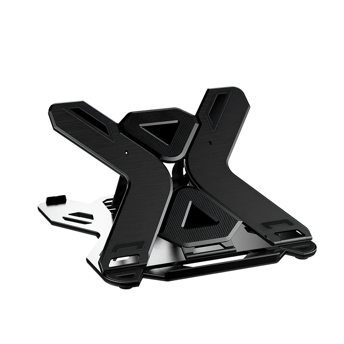 ABS plastic laptop cooling bracket in black or white colours measuring 300mm by 200mm