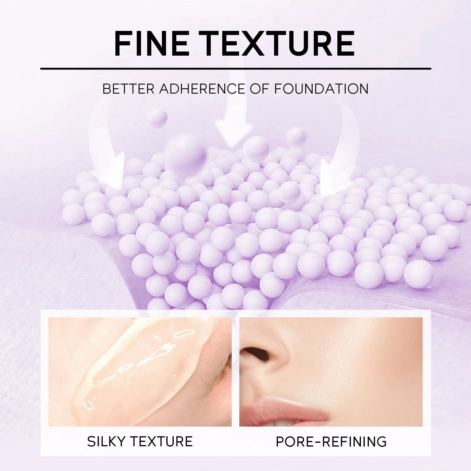 30g moisturising makeup primer in purple, pink and green colour-correcting shades