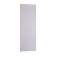 Set of six stainless steel cake scrapers with polygon patterns for professional cake decorating