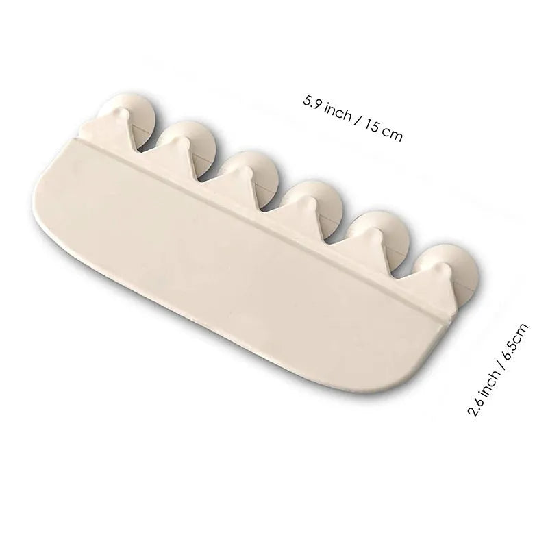 White PVC toilet urine blocking board for children's potty training splash prevention.