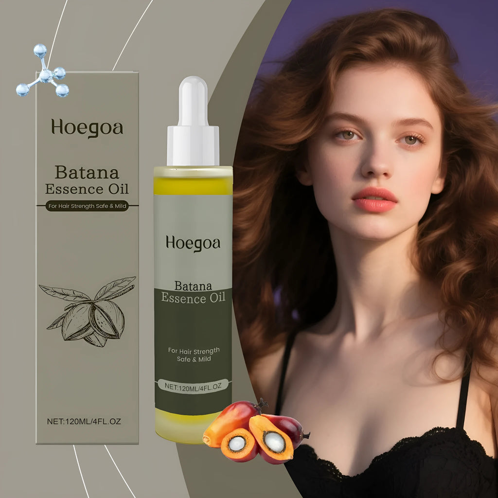 120ml bottle of Platthana Secret Hair Essential Oil for scalp massage