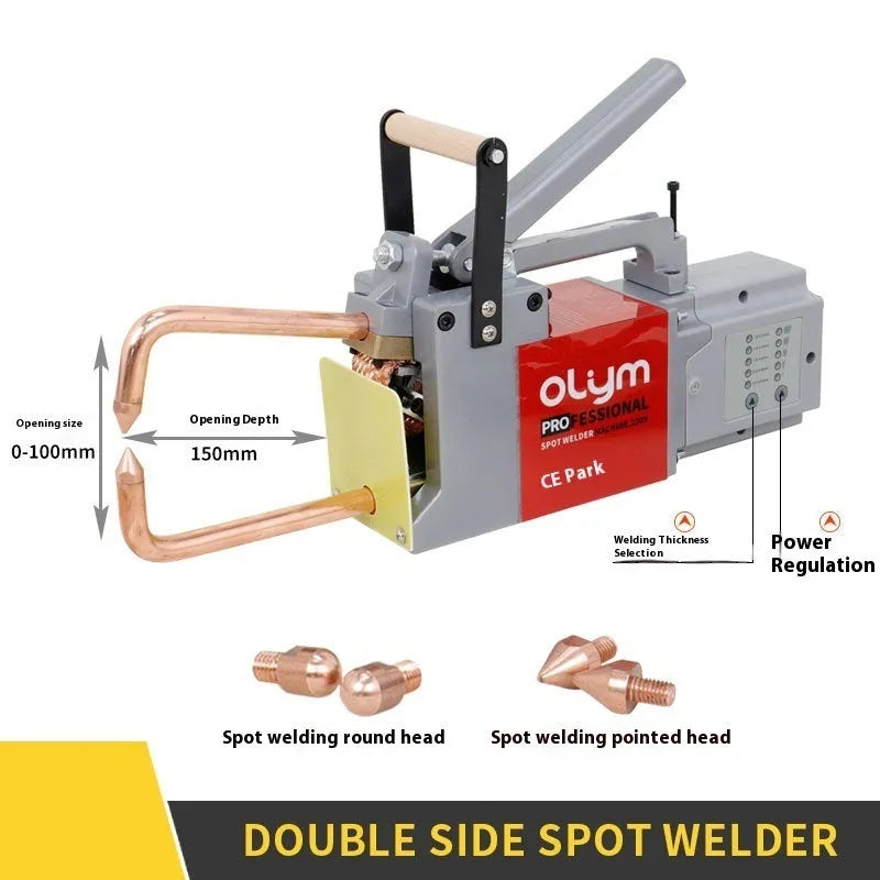 OL8000 double-sided spot welder butt welding machine with manual control