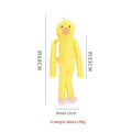 Plush Golden Retriever dog toy in pink or yellow with a crinkly paper sound feature.