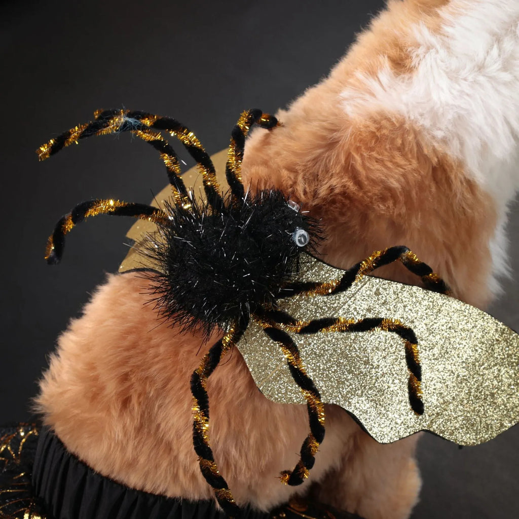 Polyester Halloween dog costume suit in multiple sizes for seasonal pet parties.