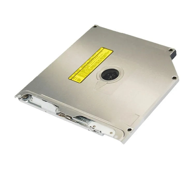 Silver internal SATA optical drive for MacBook Pro 13 laptop, UJ8A8 model.