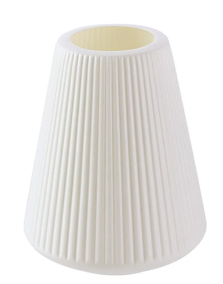 Melamine plastic decorative flower vase in white, pink, green, or blue colours with 16x20cm dimensions