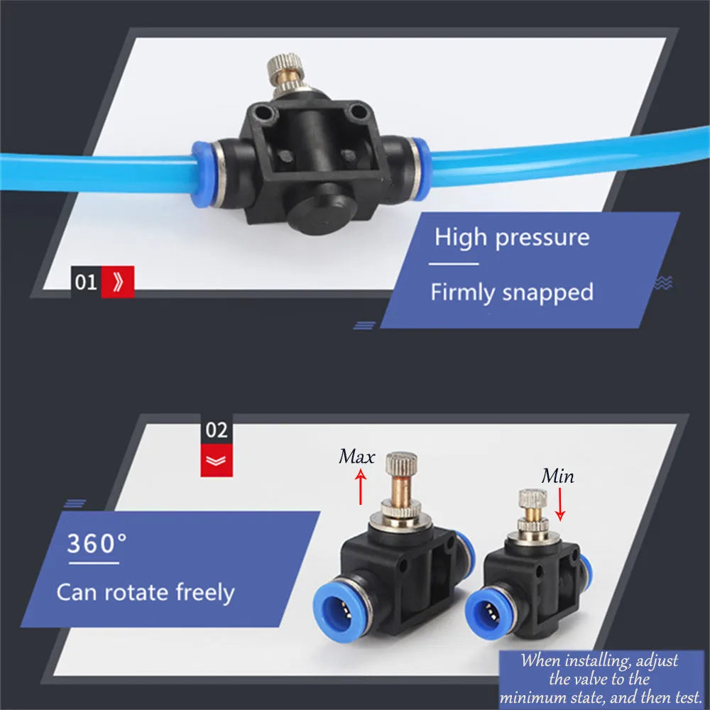 Turbo car blow-off valve decoration kit with zombie doll, pressure regulating valve, and copper three-way tube