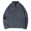 Men's thin single-layer Korean style jacket in polyester, shown in light gray colour.