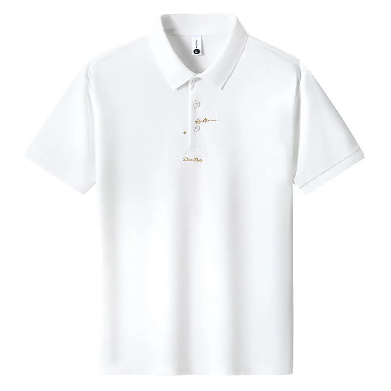 Men's loose fit cotton t-shirt with letter pattern in multiple colour options