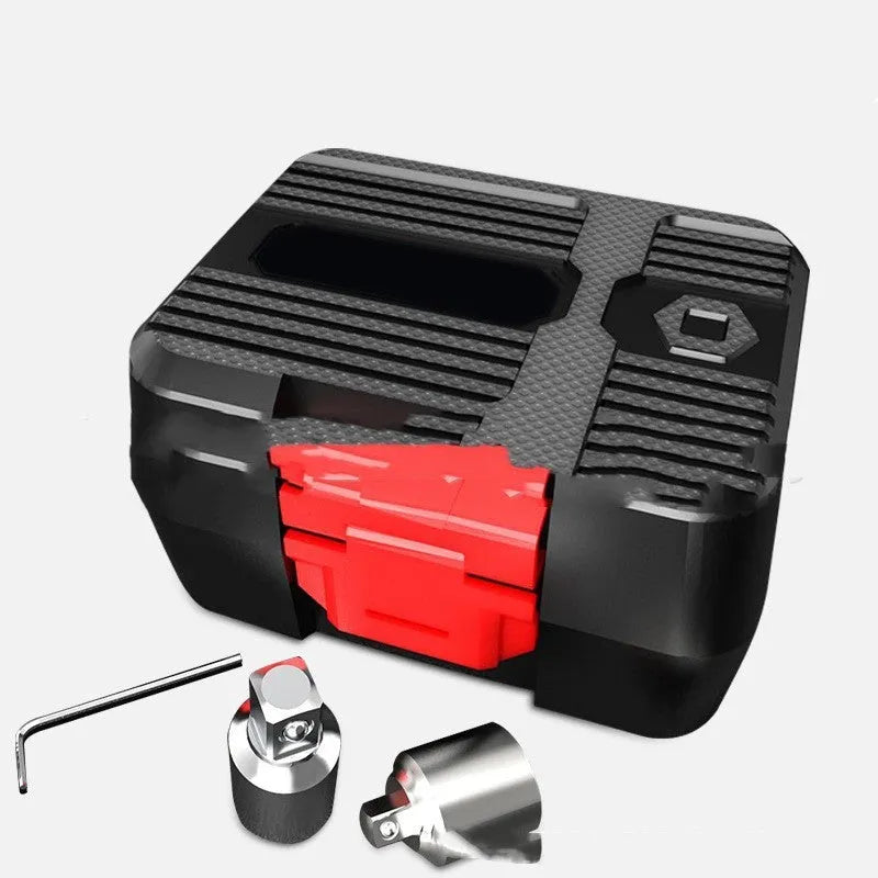 Digital torque meter display head with 1/2 inch drive and 200Nm capacity metal tool.