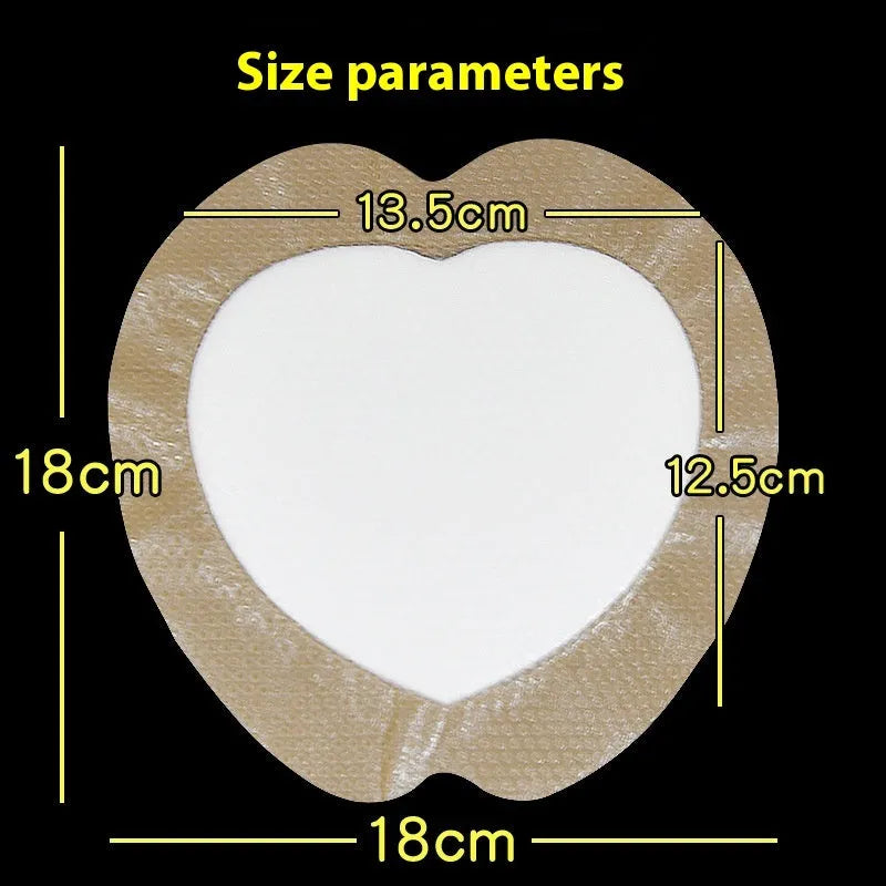 Large skin-colour silicone gel foam bedsore prevention dressing sticker