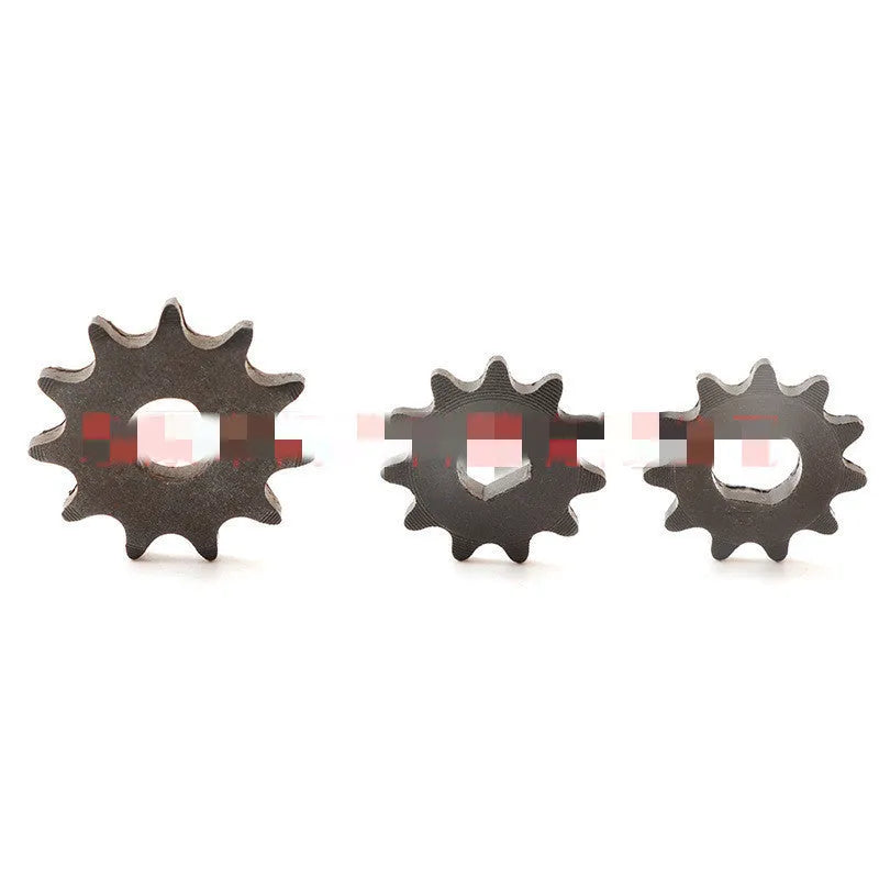 11-tooth cast iron motorcycle gear for 25hT8F chain reduction systems