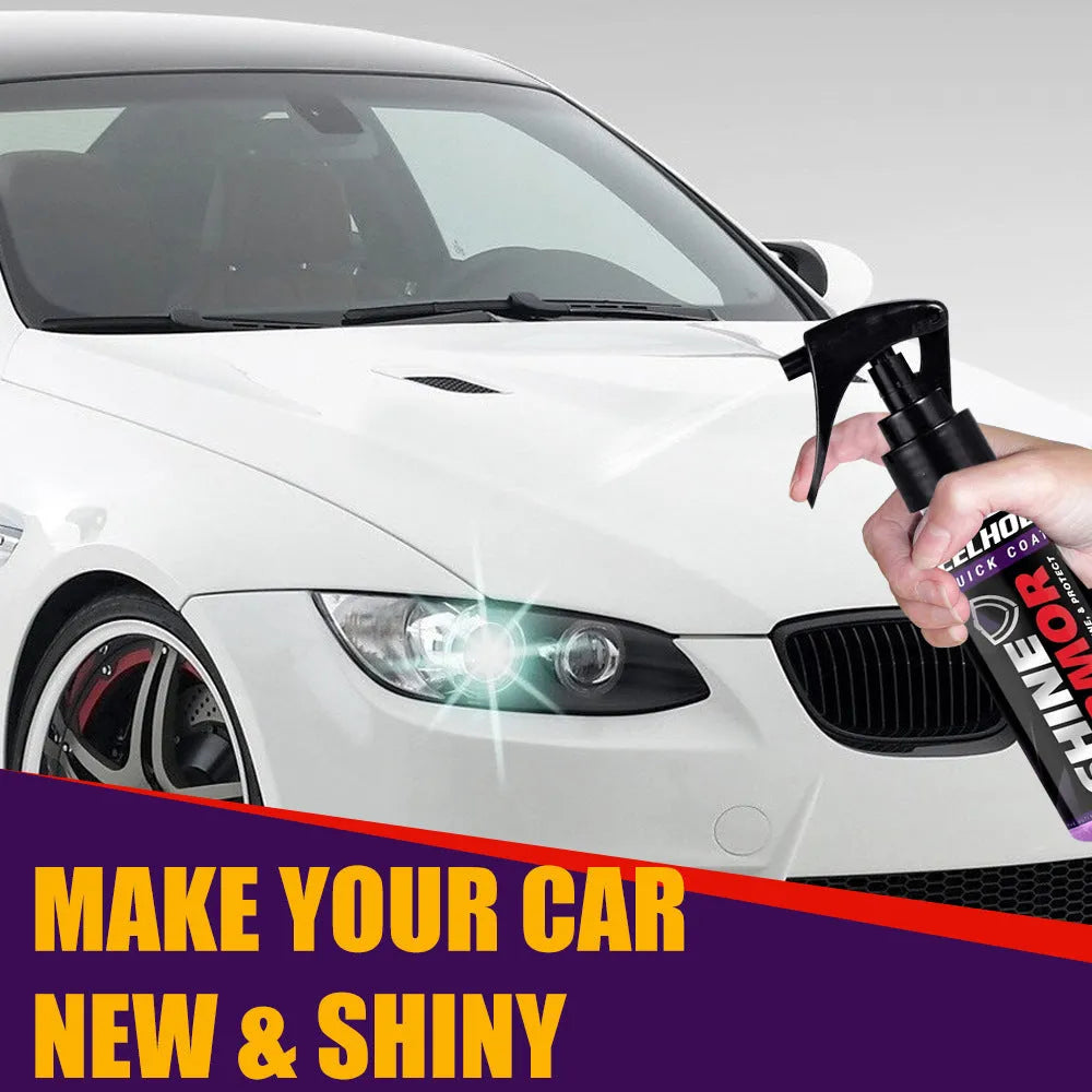 Purple automobile nano coating spray for car protection and maintenance