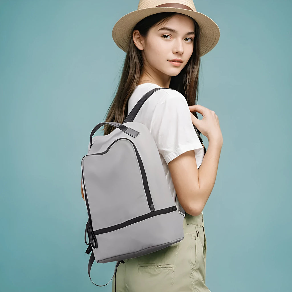 Marco Leideng ultra-light Oxford cloth backpack in blue black, fashion grey or olive green