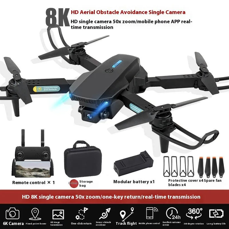 S138 professional folding UAV drone with obstacle avoidance system and carbon fibre appearance option